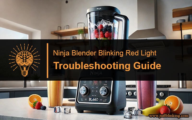 Ninja Blender Blinking Red Light-Fi