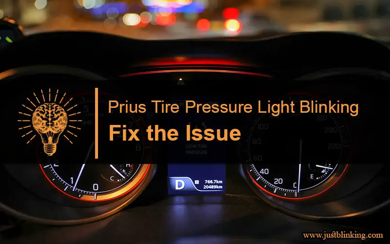 Prius Tire Pressure Light Blinking-Fi