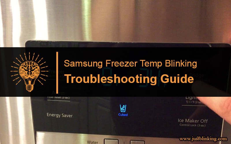 Samsung Freezer Temp Blinking-Fi