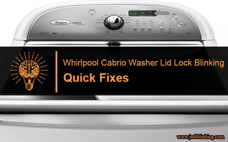 Whirlpool Cabrio Washer Lid Lock Blinking-Fi