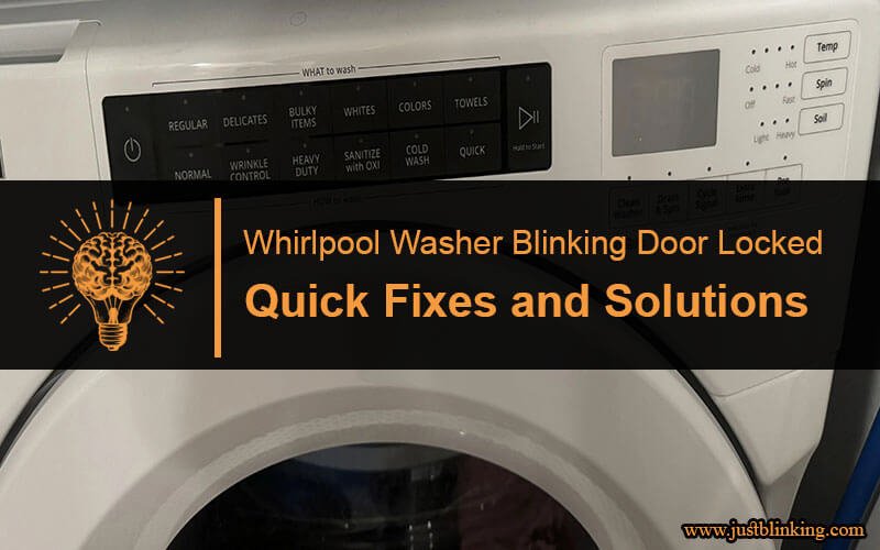 Whirlpool Washer Blinking Door Locked-Fi